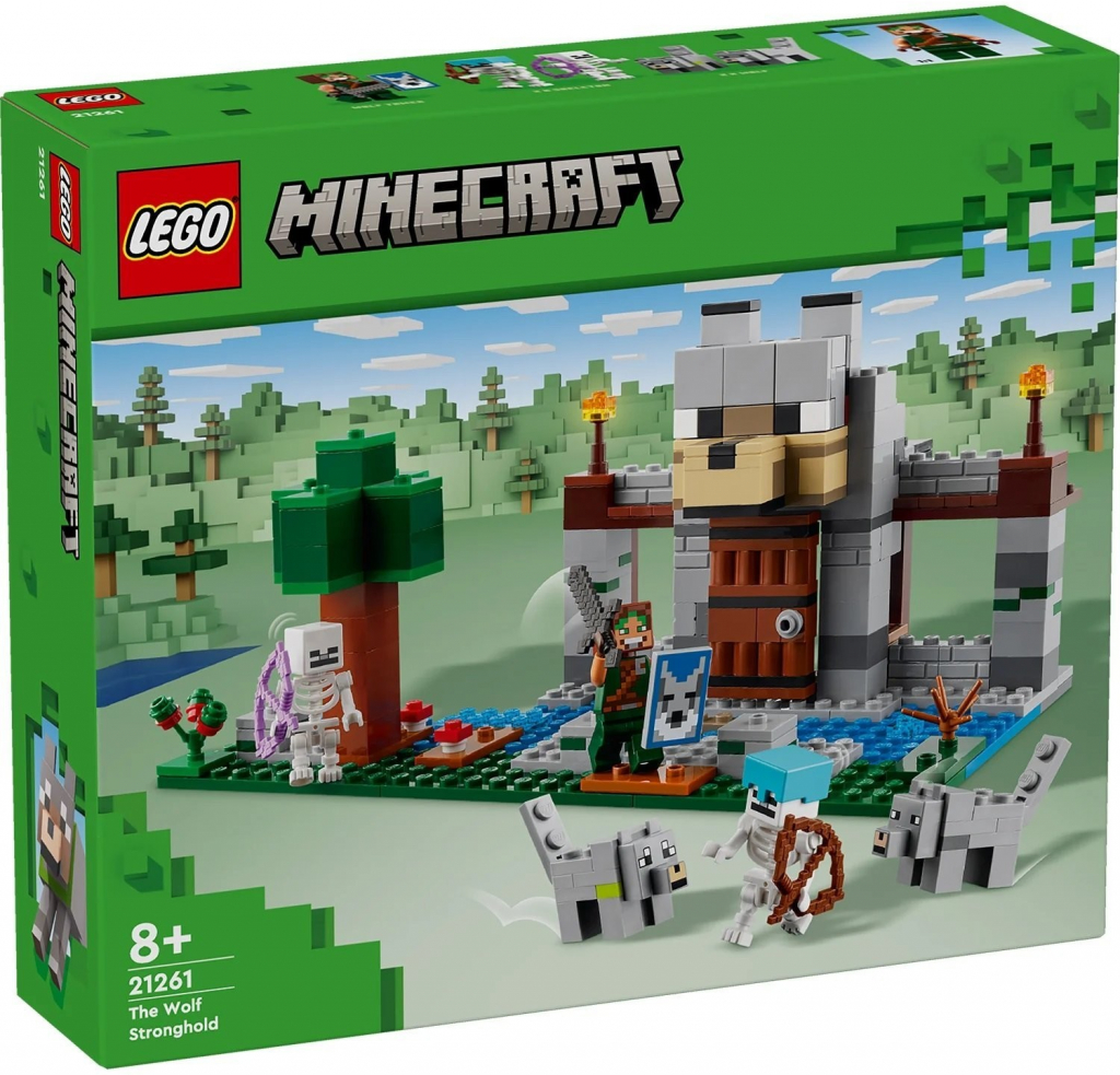 LEGO® Minecraft 21261 Vlčia pevnosť