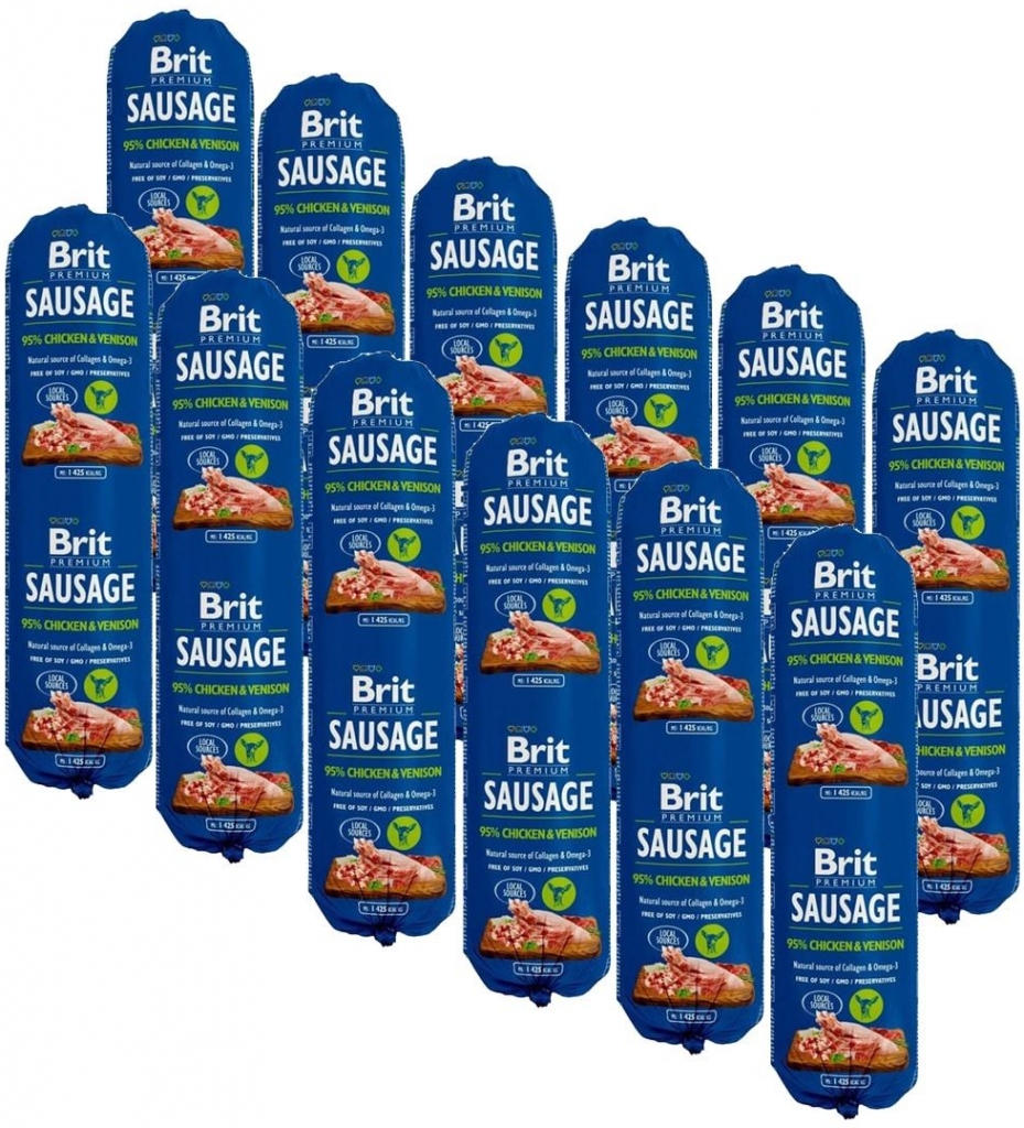 Brit Premium Chicken & Venison 12 x 800 g