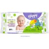Bella Baby Detské vlhčené utierky Happy Silk & Cotton 64 ks