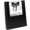 Royal Langnickel black sketch book - A5, 80 listov (Čierny skicár Royal 80 listov papiera (96 g/m2))