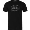 Pánske tričko Horsefeathers, ROOTER TECH T-SHIRT čierna,tmavo sivá, XXL