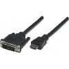 Kabel Techly HDMI - DVI-D 1.8m czarny (304611)