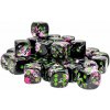Chessex Sada šesťstenných kociek Brush - Paintball (36 ks)
