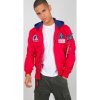 ALPHA INDUSTRIES Bunda MA-1 TT Hood NASA - speed red (126107/328)