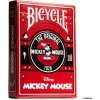 Hracie karty Bicycle Disney Classic Mickey Mouse, červené