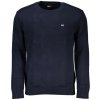 Tommy Hilfiger Štýlový Pánsky Pulóver Modrá