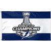 Fanatics Vlajka Tampa Bay Lightning 2021 Stanley Cup Champions 3' x 5' Deluxe Single-Sided Flag