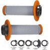 PROGRIP 708 LOCK-ON 2TAK + 4TAK (ODI SCS) 5 Rozšírenia šedá/oranž