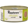 Applaws krmivo pre mačky vo vývare 6 x 70 g - Tuniak & morské riasy