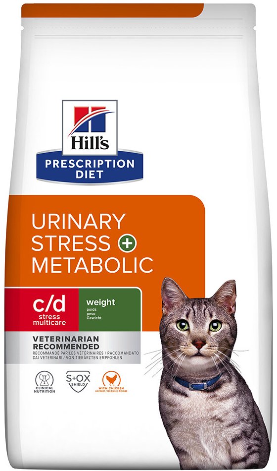 Hill\'s Fel. C/D dry Urinary Stress Metabolic 8 kg