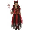 Diablica detský kostým veľkosť(98-104cm)