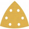 Bosch Brúsny papier pre trojuholníkové brúsky EXPERT C470, 93 mm, zrnitosť 320, 50 ks 2608900933