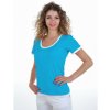 Perlička® Zdravotnícke tričko NAĎA Tyrkys/Biela Veľkosť: XL, Farba: Tmavý tyrkys/Biela