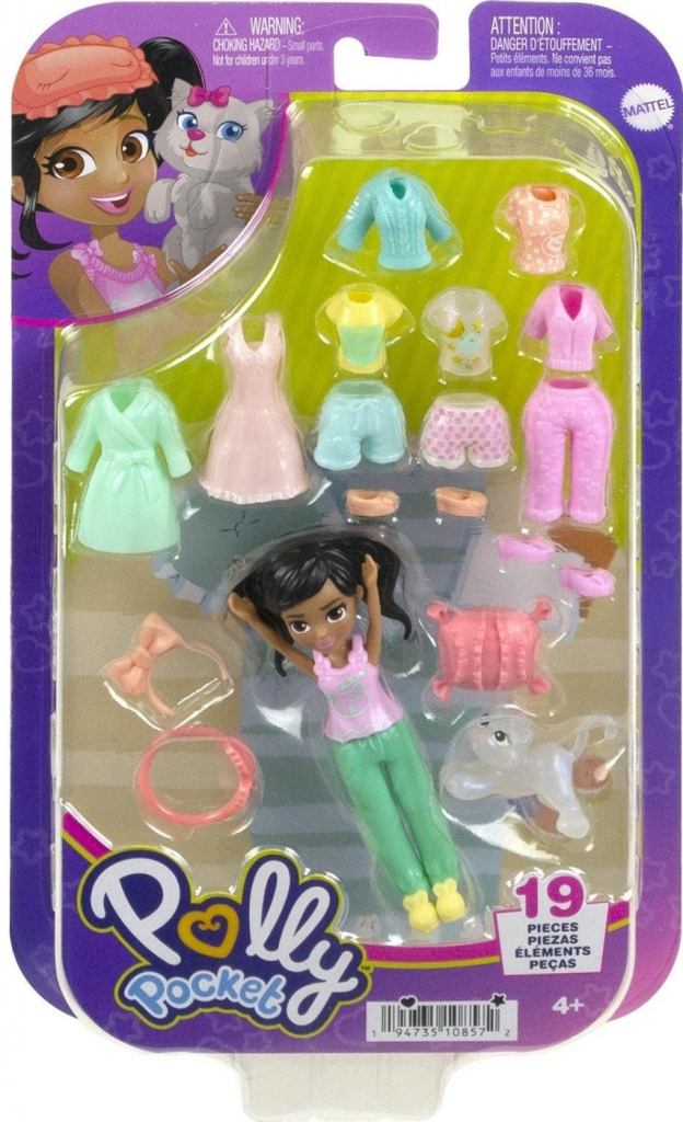 Mattel Polly Pocket Medium Pack Domácí relaxace HKV92