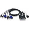 ATEN KVM prepínač CS-22U USB 2PC mini