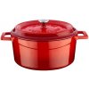 LAVA Metal Hrnec Ø 24 cm, 4,5 l, liatinový, červený LAVA METAL LVYTC24K2R