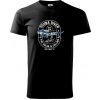 Scuba Diver - Tričko extra veľké (5-8XL) - 5XL ( Čierna )