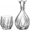 Bohemia Crystal whiskey set Bromelias (1 karafa + 6 pohárov)