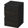 Kúpeľňová skrinka nízka SAT Cube Way 32,5x51x33 cm hnedá mat CUBE3DN322ZHP