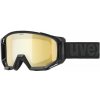 UVEX Okuliare ATHLETIC CV BLACK MATNÉ SL/GOLD-YEL