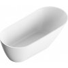 CERANO - Voľne stojaca akrylátová vaňa Savoia - biela lesklá - 170x80 cm CER-413636