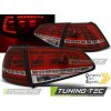 Tuning-tec Zadné LED svetlá SPORT RED WHITE SEQ pasuje na VW GOLF 7 13-17