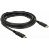 Delock Kábel USB-C USB 2.0 USB-C ® zástrčka, USB-C ® zástrčka 3.00 m čierna 83325; 83325