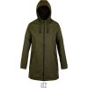 NEOBLU Bunda Antoine Women, vosková, nepromokavá, dámská COT243175u8401-deep khaki S Khaki deep