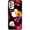 Picasee silikónový čierny obal pre Samsung Galaxy A32 5G A326B - Flowers and Berries