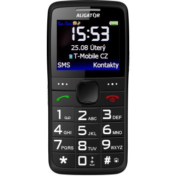 mobilný telefón pre seniora Aligator A675 Senior
