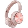 Swissten Trix Bluetooth stereo slúchadlá ružová