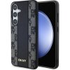 DKNY PU Leather Checkered Pattern Magsafe kryt Samsung Galaxy S24, čierny 57983121217