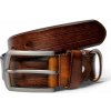 Kožený opasok Salvatore Brown Veľkosť: 125 cm