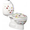 CREAVIT KID detské WC kombi vr.nádržky, spodný odpad, farebná potlač CK301.400.0F