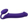 strap-on-me Silicone Bendable Strap-On Purple XL