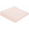 Little Dutch Viacúčelová osuška 120x120 cm Pure Soft Pink 120x120 ružová