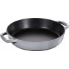 STAUB Cast Iron Frying Pan with Two Handles 26 cm Grafitováe