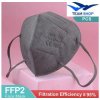 TEAM Respirátor FFP2 - Sivý 10ks