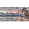 Painting Queens Painting Queens Maľovanie podľa čísel - Pokojná pláž (sada 3 ks), 60 × 80 cm, bez rámu (PBNSET/03QUIETBEACH/60X80_60X80_60X80/WO)
