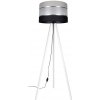 Belis Stojacia lampa CORAL 1xE27/60W/230V biela/čierna/šedá/chróm BE0812 + záruka 3 roky zadarmo + záruka 3 roky zadarmo