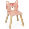 Janod Drevená stolička pre deti Mačička