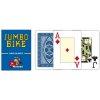 Modiano Poker Bike Trophy - 2 Jumbo Index - Profi plastové karty - modrá