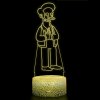 Beling 3D lampa, Apu Nahasapeemapetilon, 7 farebná K9XE