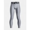 Chlapčenské legíny Under Armour UA HG Armour Leggings-GRY Šedá YLG
