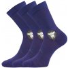VoXX® Barefootik merino Detské športové ponožky - 3 páry BM000005126300102982 fialová 30-34 (20-22)