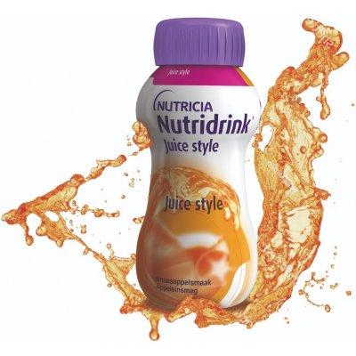 Nutridrink Juice Style s pomarančovou príchuťou 4x 200 ml