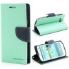 Puzdro / obal pre Samsung Galaxy S3 (GT-I9300) mint green - kniha Fancy Book
