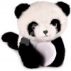 Plyšová panda na objímanie The Glue Pots Panda Magnetic Histoire d’ Ours magnetická čierno-biela 30 cm od 24 mes