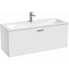 Ravak Clear II skrinka 100x38x40 cm závesná kúpeľňová skrinka pod umývadlo biela X000001643