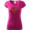 1975 v srdci - Dámske tričko Pure - XL ( Fuchsiová )